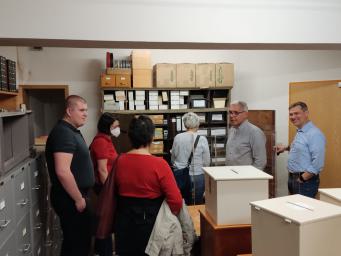 Besichtigung Gemeindearchiv